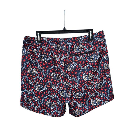 Outerknown Nomadic Volley Shorts Mens Large Hybrid Unlined Swim Trunks Printed - Picture 4 of 15